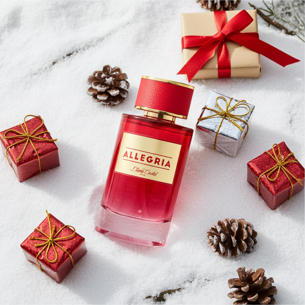 Allegria by Diane Castel – Eau de Parfum Donna – Elegance Intemporelle & Sensuality Parigine – Flacone Luxe 100 ml