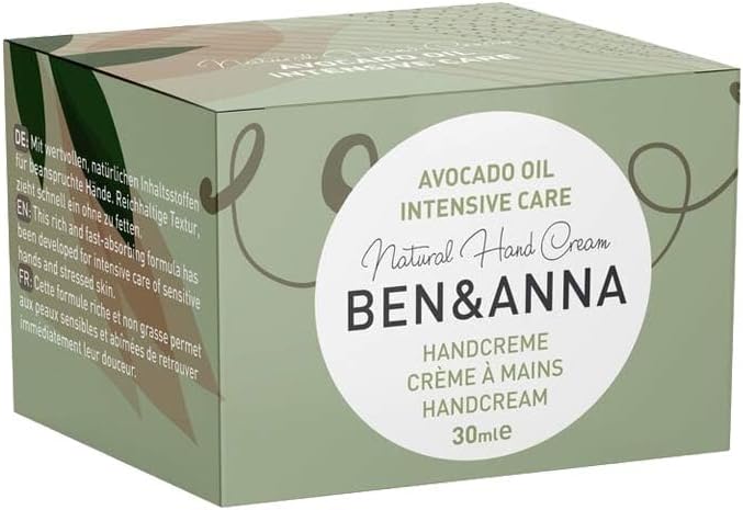 Ben&Anna Crema de Manos Avocado Oil Intensive Care 30 ml
