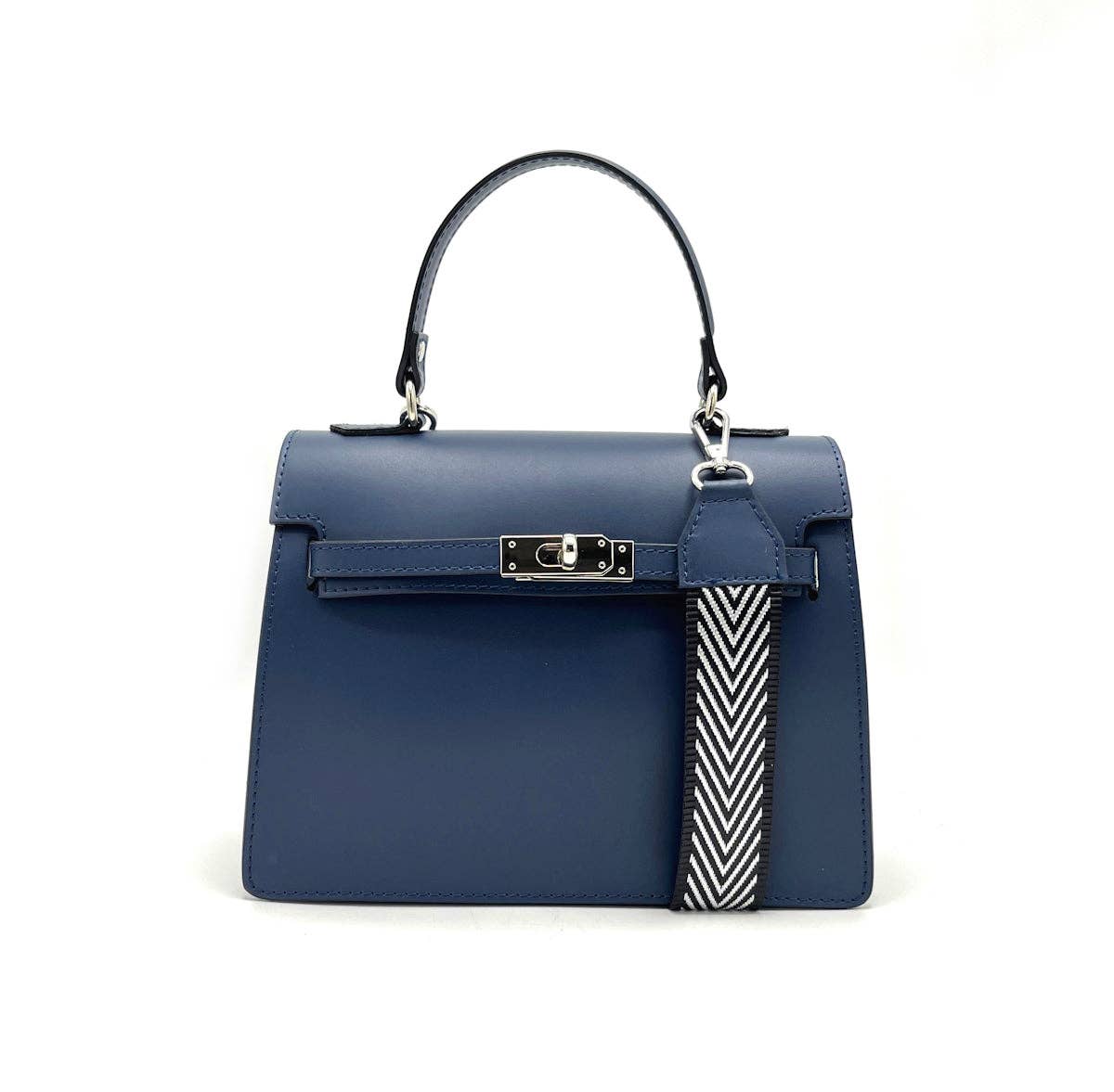 Borsa a tracolla in vera pelle, Made in Italy, art. 112498.412