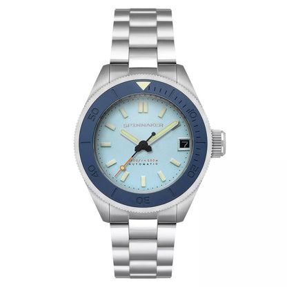 Spinnaker Piccard Orologio automatico da uomo da 45 mm con cinturino in acciaio inossidabile SP-5098