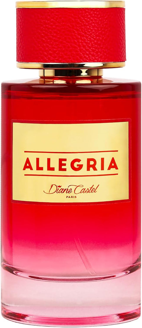 Allegria by Diane Castel – Eau de Parfum Donna – Elegance Intemporelle & Sensuality Parigine – Flacone Luxe 100 ml