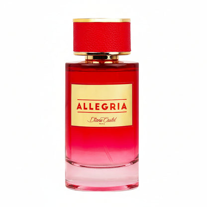 Allegria by Diane Castel – Eau de Parfum Donna – Elegance Intemporelle & Sensuality Parigine – Flacone Luxe 100 ml