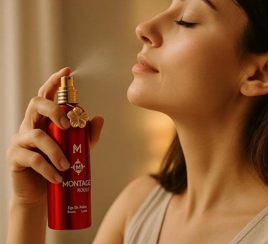 Montage Rouge Natural Spray Eau de Parfum 100 ml, Unisex Fragrance Intense Persistence, Refined, Persistent