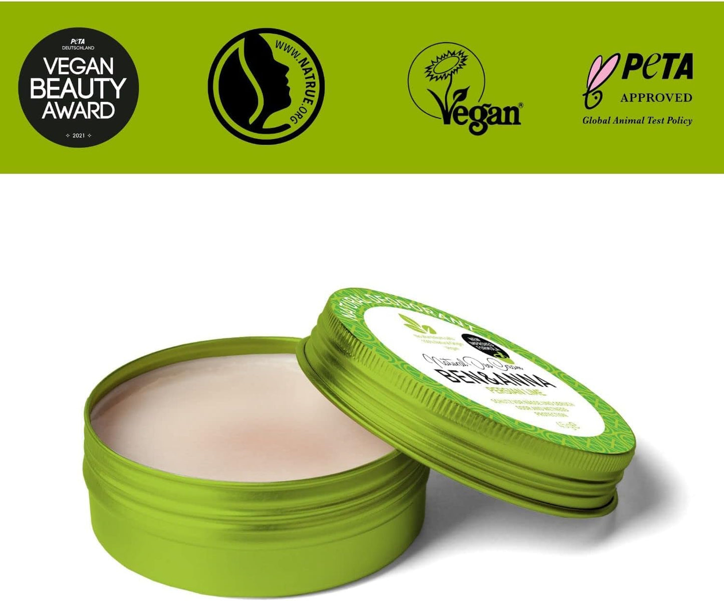 BEN & ANNA Deodorante naturale Persian Lime Scatola di metallo 45g