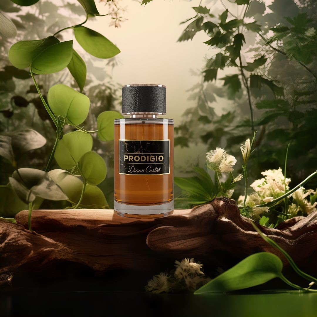 Prodigio Eau de Parfum 100ml – Profumo intenso ed elegante per uomo – Diane Castel Paris – Made in France