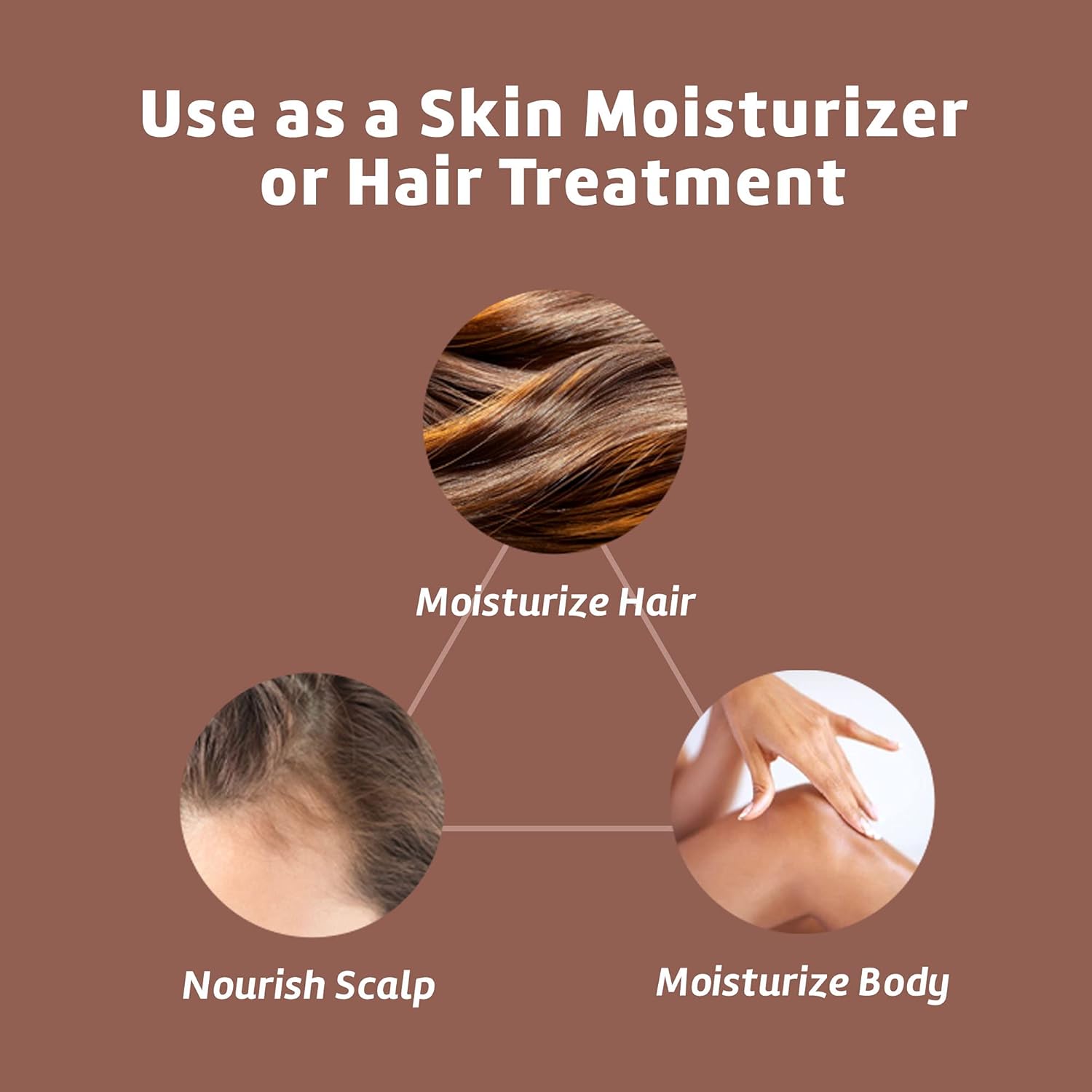 De La Cruz - Coconut Oil, Moisturizer for Hair & Skin 2.2 oz/Aceite de Coco by De La Cruz