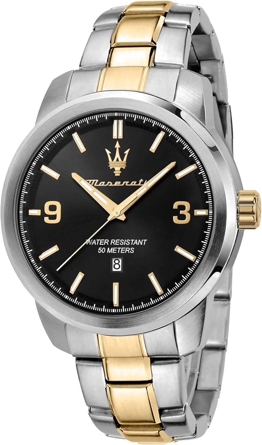 Maserati Successo Orologio Uomo, Tempo e data, Analogico - 44mm