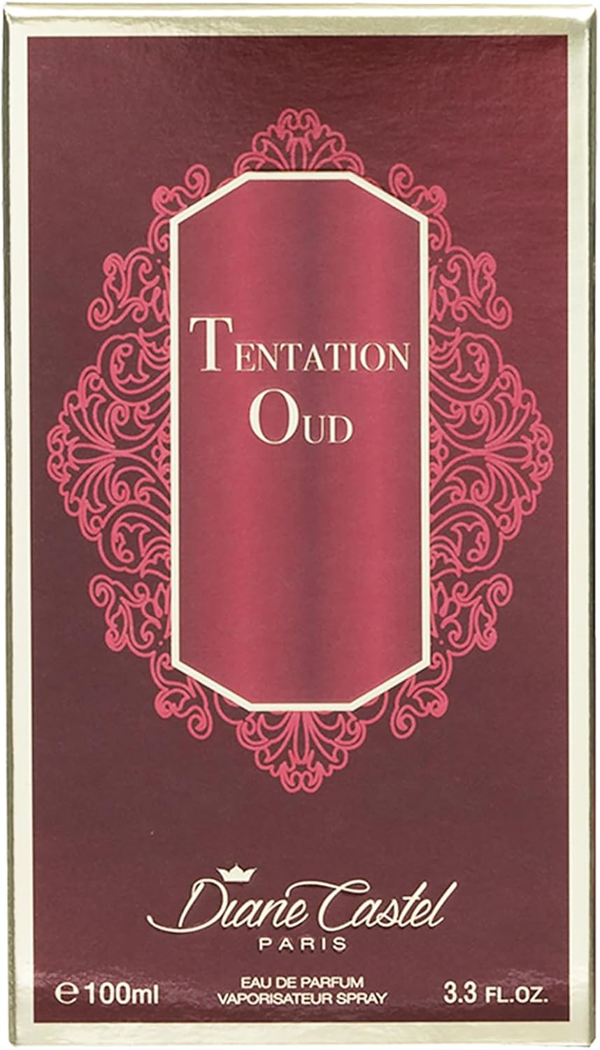 Eau De Parfum Tentation Oud - Diane Castel - Nebbia Profumata -