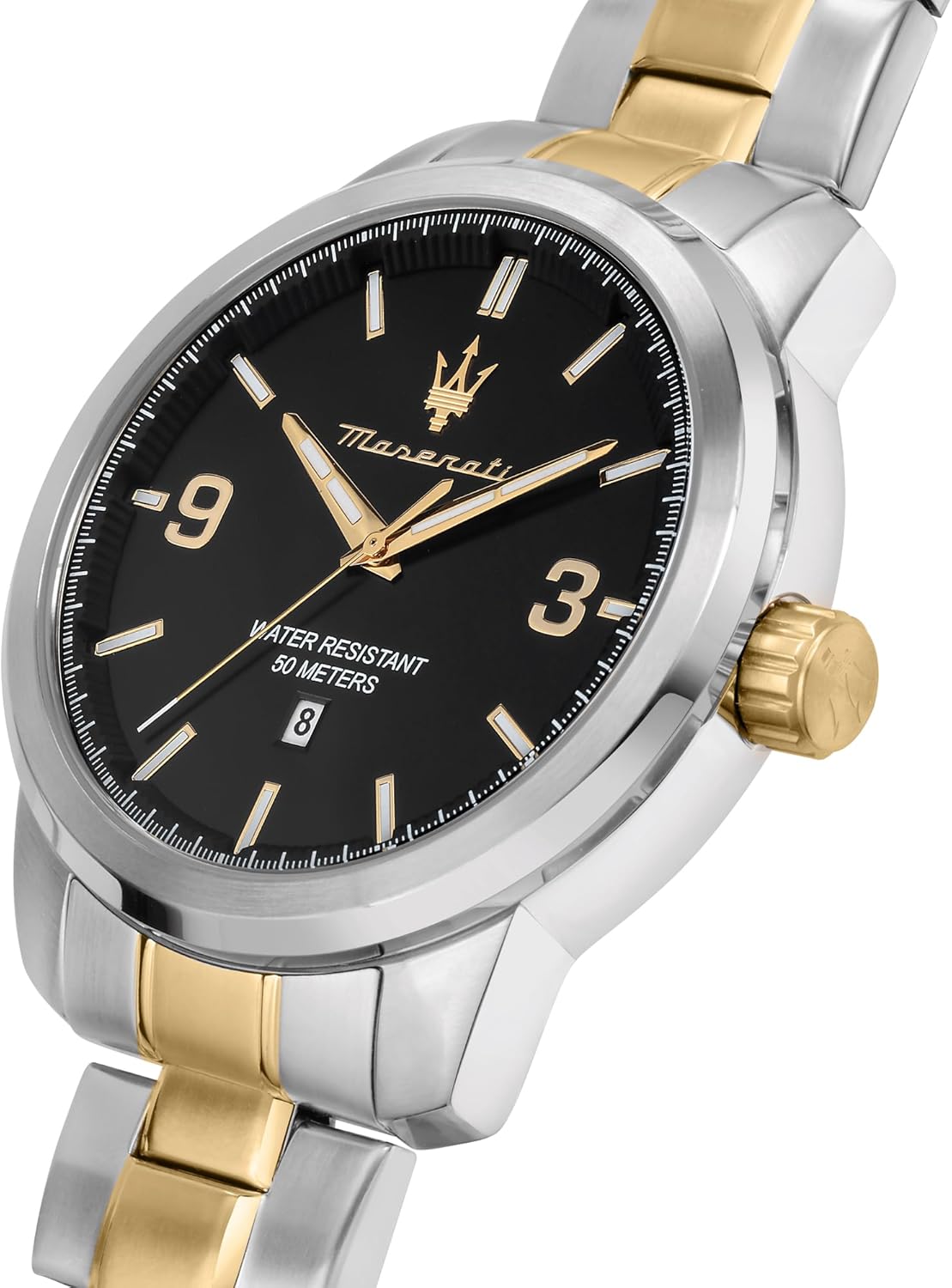 Maserati Successo Orologio Uomo, Tempo e data, Analogico - 44mm