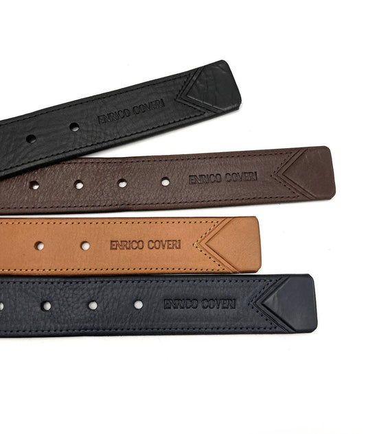 Cintura in vera pelle, Prodotta in Italia, Enrico Coveri, EC3505
