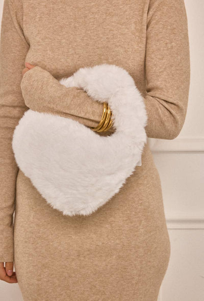 BYREN | ÉLINE L'ATELIER - Borsa in finta pelliccia CY303JHUI