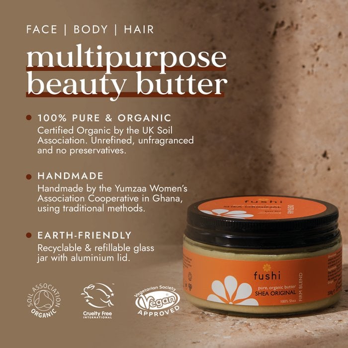 Burro Di Karitè puro al 100% | Fushi
