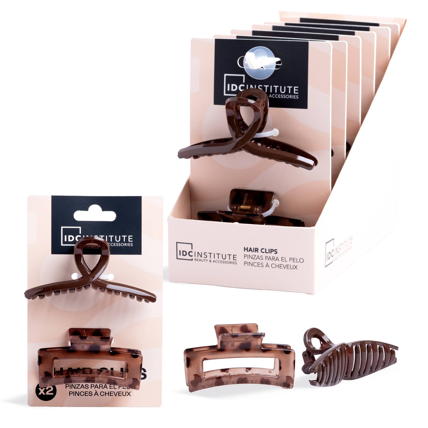 Aquarius Cosmetic SLU - IDC INSTITUTE 2x MOLLETTE PER CAPELLI