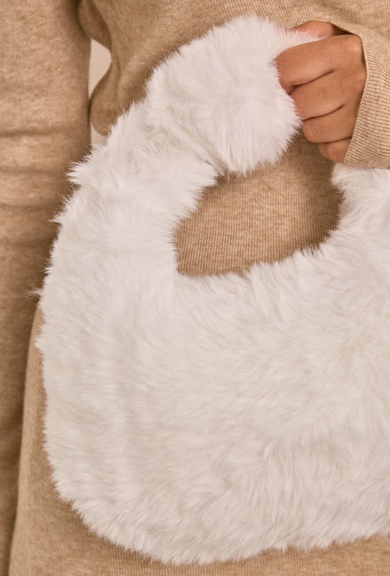 BYREN | ÉLINE L'ATELIER - Borsa in finta pelliccia CY303JHUI