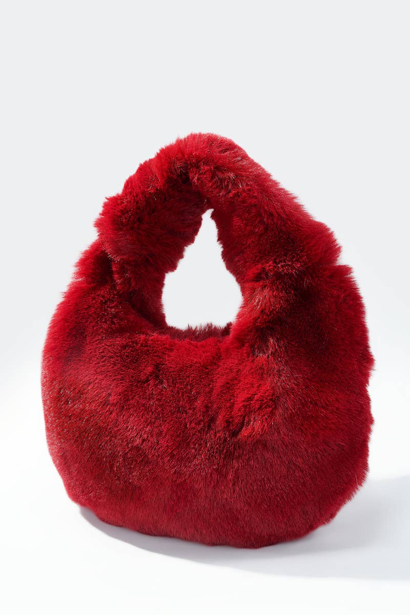 BYREN | ÉLINE L'ATELIER - Borsa in finta pelliccia CY303JHUI