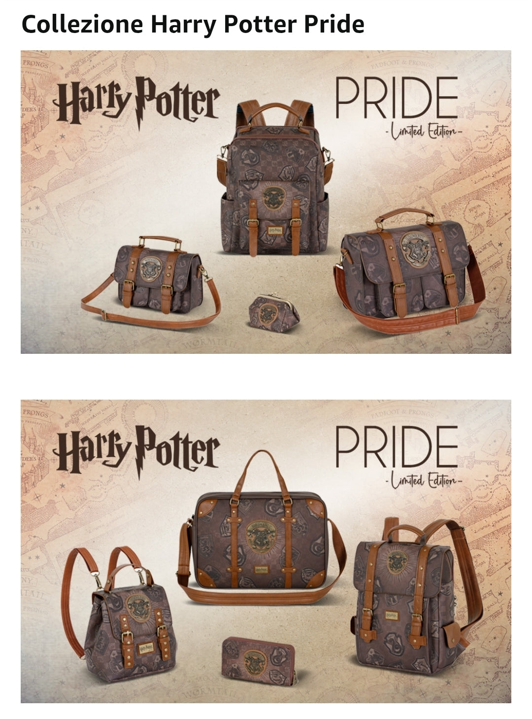 Borsa Harry Potter Collezione Pride
